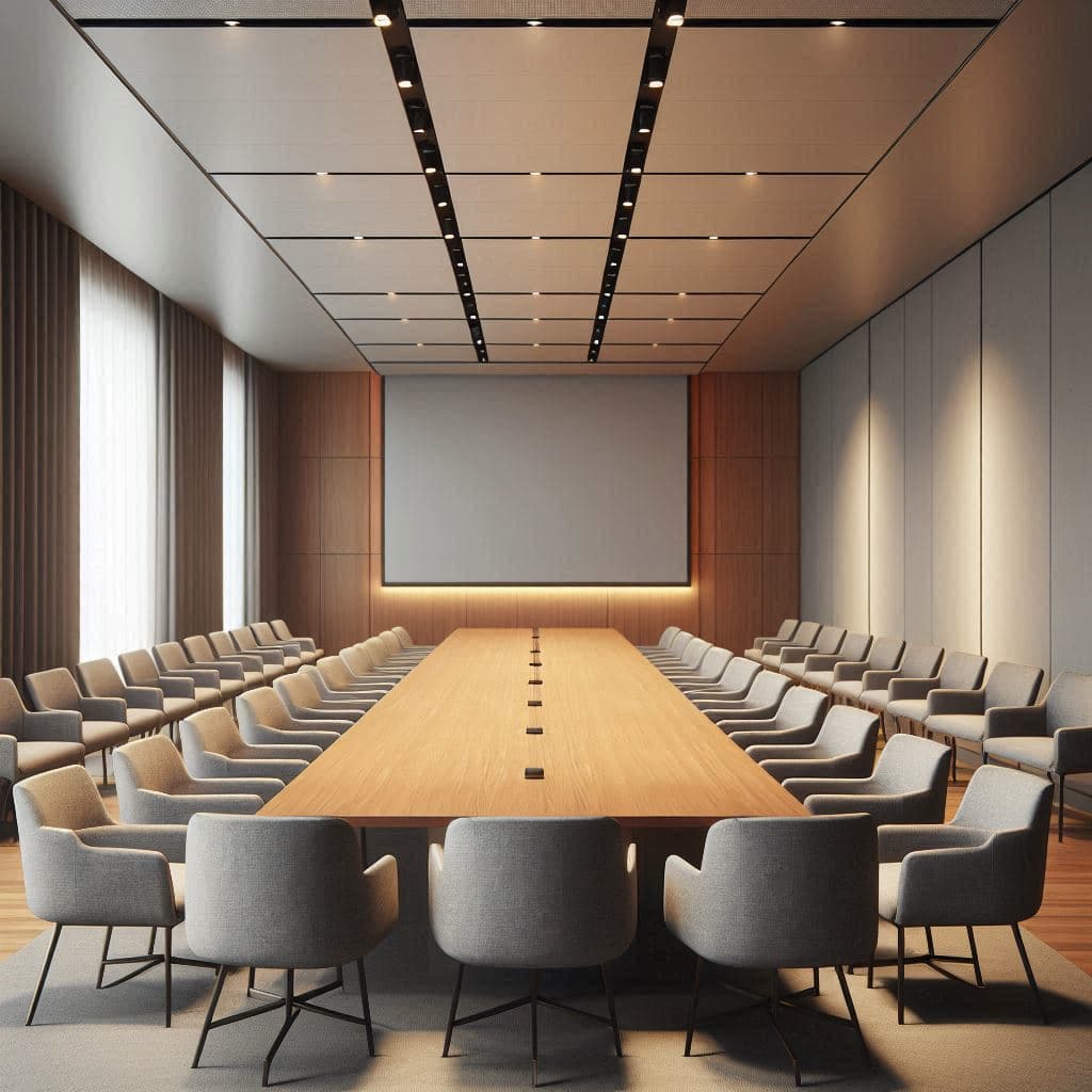 金融写字楼办公午餐高峰期临时会议占用休息区由谁协调冲突及员工反馈